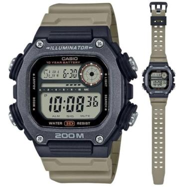 Imagem de Relógio CASIO verde digital masculino DW-291HX-5AVDF