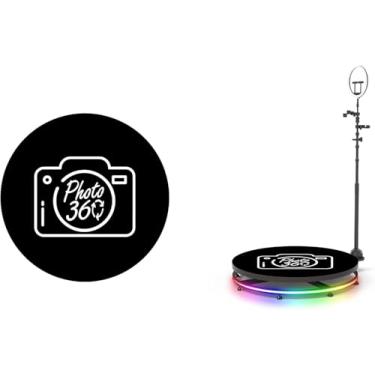 Imagem de Personalização De Adesivos De Logotipo Para Cabine De Fotos 360, Selecione O Tamanho Certo E Compartilhe Suas Imagens Para Começar A Personalizar Seu Logotipo., 80cm