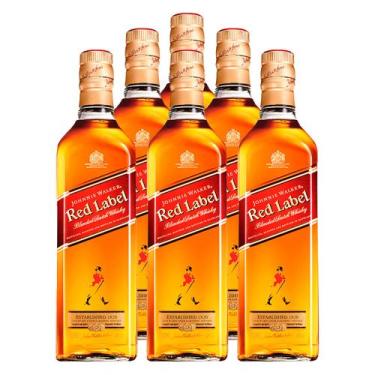 Imagem de Whisky Johnnie Walker Red Label 1l 6 Unidades