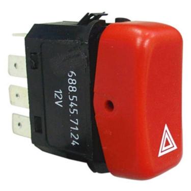 Imagem de Interruptor da Luz de Emergência 12V para Painel Modelo AP 88 Mercedes-Benz Caminhões e...