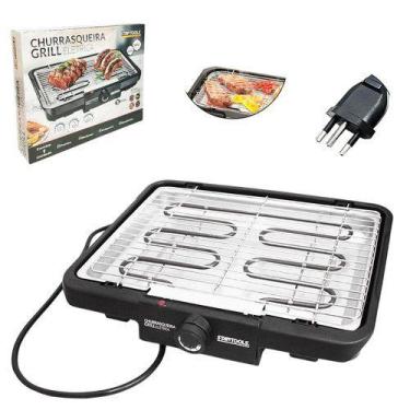 Imagem de Churrasqueira Elétrica Grill com Grelha Removível 127V - Preta - START