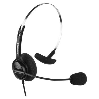 Imagem de Headset CHS 40 USB com Controle de Volume e Tecla Mudo para Chamadas Voip Intelbras