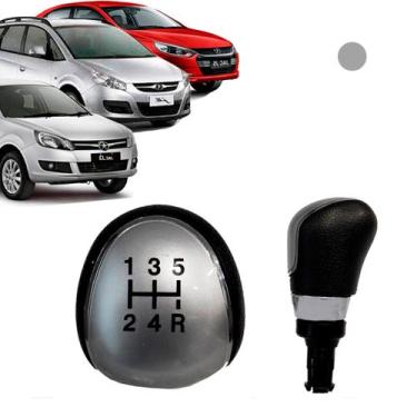 Imagem de Manopla de Câmbio Jac J3 J5 J6 Ano 2013 Até 2016 C/5 Marchas - Nat