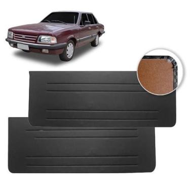 Imagem de Forro de porta dianteira del rey todos vinil preto - RONA REVESTIMENTO