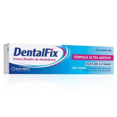 Imagem de Fixador Dentadura Kley Hertz Sem Sabor Creme 20g