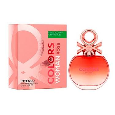 Imagem de Perfume Colors Rose Intenso Feminino Benetton Eau de Parfum 80ml-Feminino