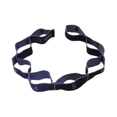 Imagem de Faixa Elástica De Resistência Para Adultos, Cinto De Yoga Para Pilates