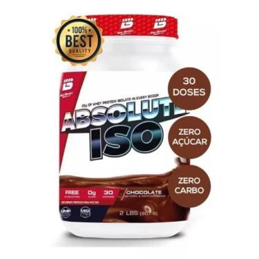 Imagem de Iso Whey Isolado Original Absolute Iso Bio Sport  907g,  Chocolate 