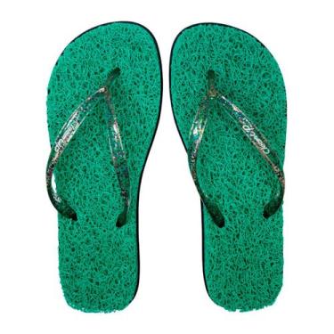 Imagem de Chinelo De Dedo Feminino CleanUp Joy Esponja Com Gliter Macio FJ2207 2