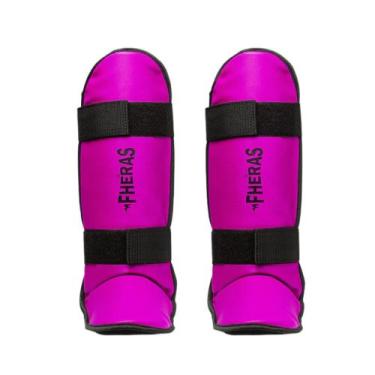 Imagem de Protetor De Canela Caneleira Muay Thai Free Style Fheras, Rosa