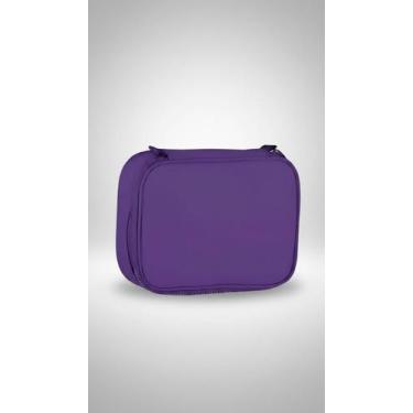 Imagem de Estojo Escolar Box Juvenil 36 Lápis Roxo - Congratulations Store