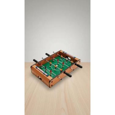 Imagem de Mini Futebol De Mesa Compacto Para Diversão - Congratulations Store