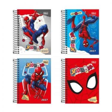 Imagem de Agenda espiral diária Homem-Aranha 2027 - Tilibra