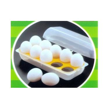 Imagem de Estojo de armazenamento de ovos de plástico empilhável japonês #8012