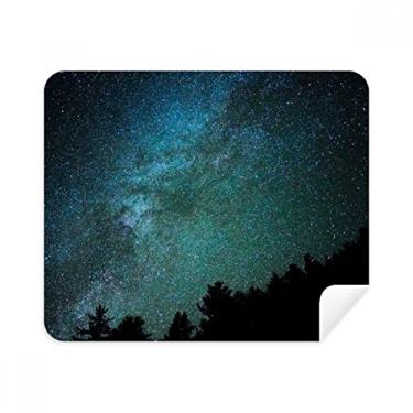 Imagem de Pano de limpeza de tela Galaxy Dark Stars Clouds 2 peças de tecido de camurça