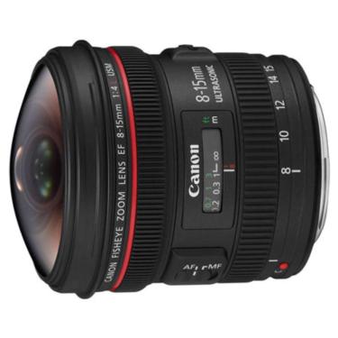 Imagem de Lente Canon Ef 8-15Mm F/4L Usm Fish-Eye - Olho De Peixe