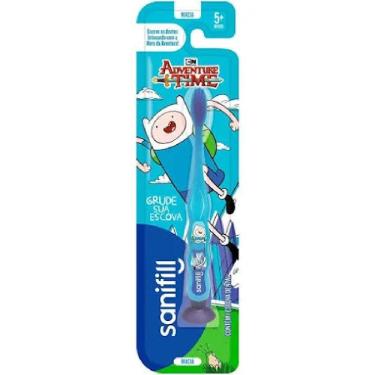 Imagem de Escova de Dente Infantil Sanifill Aventure Time