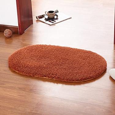 Imagem de SHENGANG Tapete de banho para quarto de cozinha tapete para sala de estar piso antiderrapante porta almofada absorvente, 17,40x60cm