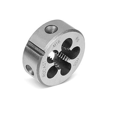 Imagem de Cossinete Manual Aço Rápido (HSS) Rosca Métrica Grossa - M - M16 x 2 - Ref. 223 B Rocast 13,0013