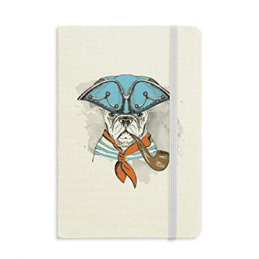 Imagem de Caderno com ilustração em aquarela para cães, capa dura oficial, diário clássico