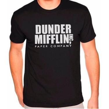 Imagem de Camisa Camiseta The Office Dunder Mifflin Paper Company - Smart Stamp