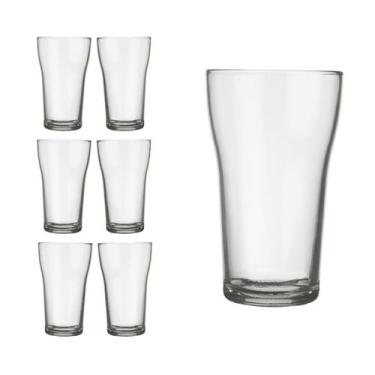 Conjunto 6 Copos Chopp 200ml Nadir Boteco - Nadir Figueiredo