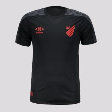 Imagem de Camisa Umbro Athletico Paranaense Basic Ii Preta