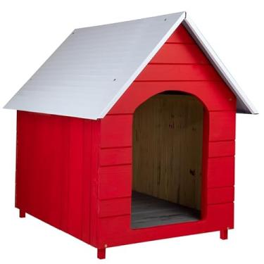 Imagem de Casa Casinha de Cachorro Premium Reforçada Gigante N6 (Vermelha)