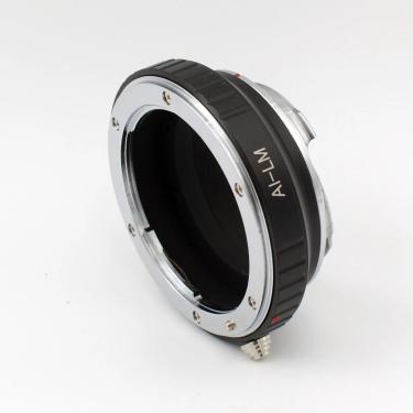 Imagem de AI-LM adaptador anel para lente nikon ai para leica m l/m lm m9 m8 m7 m6 m5 m3 m2 M-P câmera techart