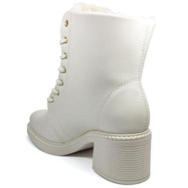 Imagem de Bota Coturno Beira Rio Forrada Napa Feminina 9082.102-Feminino