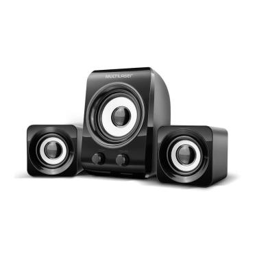 Imagem de Caixa de Som USB Subwoofer para PC e Notebook 10W RMS Multi SP172