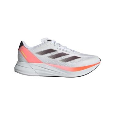 Imagem de adidas Tênis de corrida masculino Duramo Speed, Branco/Aurora Met./Vermelho solar, 40