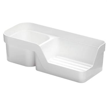 Imagem de PORTA DETERGENTE E ESPONJA FLAT - BRANCO