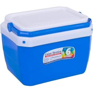 Imagem de Caixa Térmica Cooler 6L Com Alça Cerveja E Praia