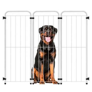 Imagem de Cercado Grande Cachorro Caes Pet Grade 3 Modulos 98x111cm - Utility, B