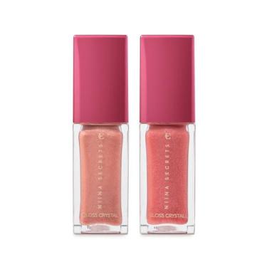 Imagem de Eudora Kit Niina Secrets Crystal: Gloss Rubi + Gloss Topázio