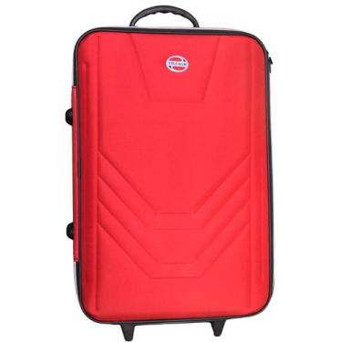 Imagem de Mala Viagem Média Rodinhas Resistente Village - Média, Vermelho