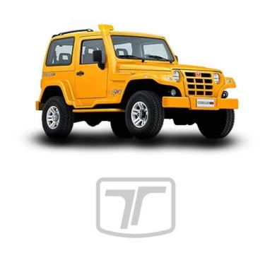 Imagem de Emblema Logo Troller 2005 Adesivo Cromado Resinado - SPORTINOX