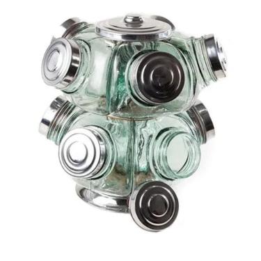 Imagem de Baleiro Duplo Grande Giratório Com Base Reforçada Rolamento - Rei Dos 