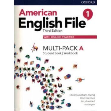 Imagem de American English File 1A Multi-Pack With Online Practice - 3Rd Ed