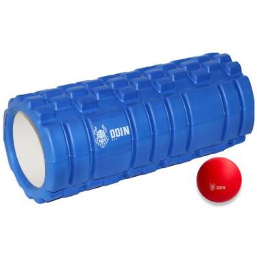 Imagem de Rolo de Massagem Liberação Miofascial Bola Lacrosse Odin Fit