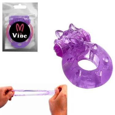 Imagem de Anel Peniano com Vibrador - SSLN, Lilás