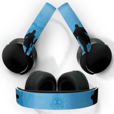 Imagem de Adesivo Compatível PS5 Headset Pulse 3D Playstation 5 Skin - God of Wa