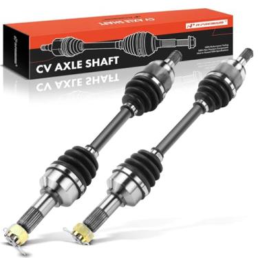 Imagem de A-Premium Par (2) Conjunto de eixo CV dianteiro compatível com Honda Rancher 420 2014-2016, modelos 4x4, lado do motorista e do passageiro, substituição # 44250-HR3-A21, 44350-HR3-A21