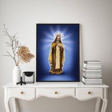 Imagem de Quadro Decorativo Santa Efigênia 33x24cm - Quadros On-line