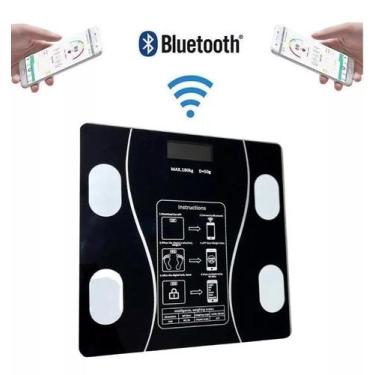 Imagem de Balança Digital Corporal Bioimpedancia Aplicativo Bluetooth - Original