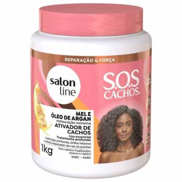 Imagem de Salon Line SOS Mel e Óleo de Argan Ativador, 1Kg