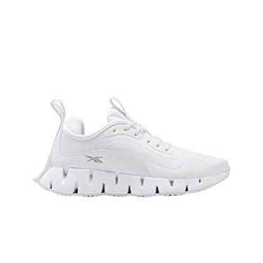 Imagem de Reebok Tênis feminino Zig Dynamica, Branco/Cinza puro, 38