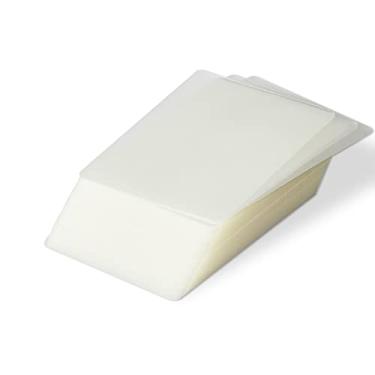 Imagem de InpourPack Sacos de laminação térmico transparentes Folhas laminadoras de plástico tamanho carta 3 mil 24 x 28 cm (embalagem com 500)