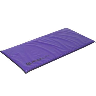 Imagem de Colchonete Academia Profissional 100x50x3 Impermeável Espuma Densidade 80 Treino Funcional Tape Yoga (Roxo)